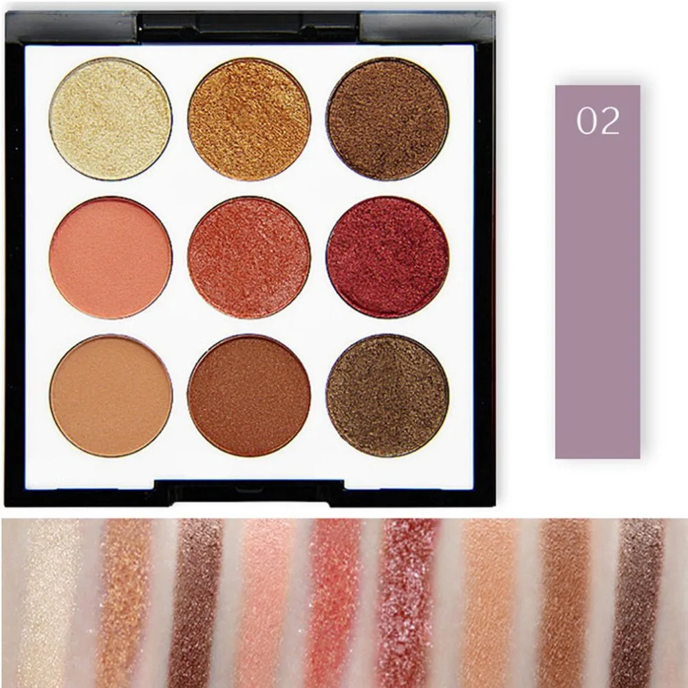 NV5168 9 Цвета Косметика для макияжа Тени век долгое Eye Shadow 2018 новая распродажа| |