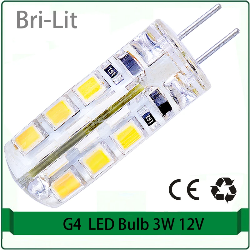 G4 светодиодные лампы светильник лампочки 3 Вт 5 12В база AC12V DC12V 110V 220V | Лампы и