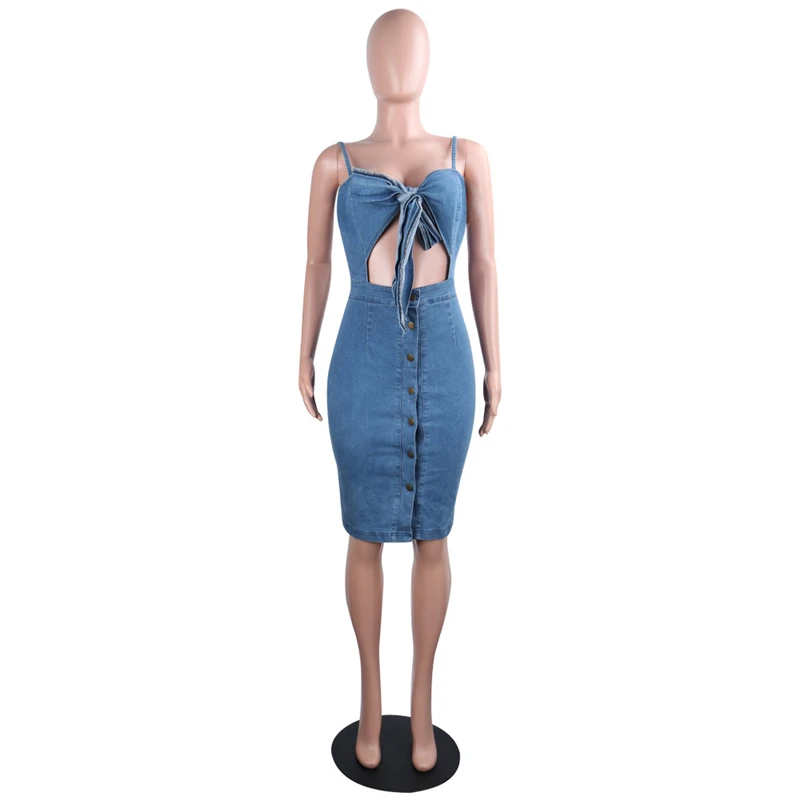 Женское подиумное платье с открытой спиной большие размеры открытое джинсовое