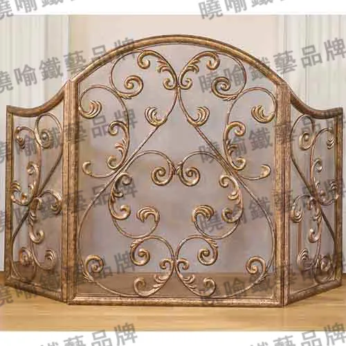 

wrought iron floor mantel Fire fireplace surround furnace flameproof enclosure 1120
