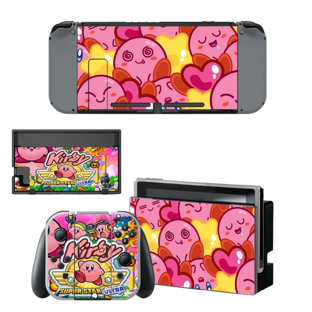 Наклейка s аксессуары для кожи игровая наклейка Kirby пульта управления и NS