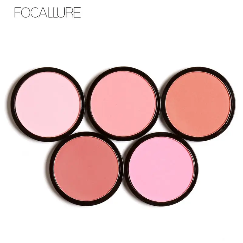Бренд focallure Румяна Одиночная Палетка Красный Розовый пигмент для щек легко