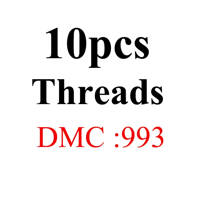 1.2m10pcs-DMC993 Золотое панно, DMC962-3022 Multcolor 10 шт/партия 1,2 м длина нить крестиком Хлопок Шитье, моток пряжи вышивка нить наборы - Цвет: 1.2m10pcs-DMC993