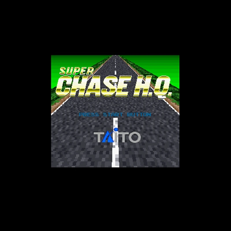 

Супер Чейз H.Q. 16-битная большая серая игровая карта для игроков NTSC, Прямая поставка