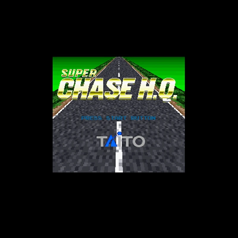 Супер Чейз H.Q. 16 битная большая серая игровая карта для NTSC игрового игрока Прямая