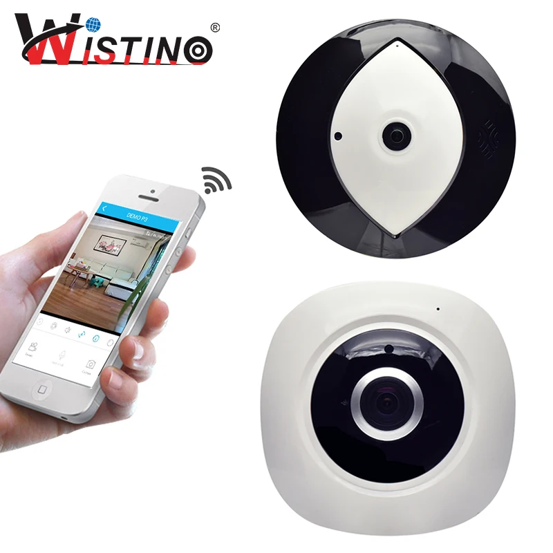 Wistino HD 960 P WI FI IP Камера Fisheye Беспроводной Видеоняни и радионяни панорамный 360