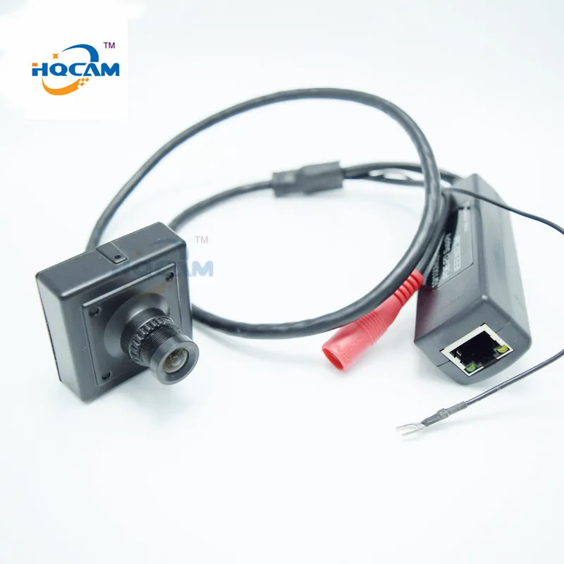 

HQCAM Mini 960P POE Camera H.264 Series Smallest 1.3 Megapixel POE IP Camera CCTV Security Mini Network ip Camera Size 40x40mm