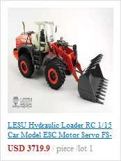 1/14 LESU 8*8 гидравлический самосвал RC DIY Tmy MAN модель без радио ESC без покраски THZH0199