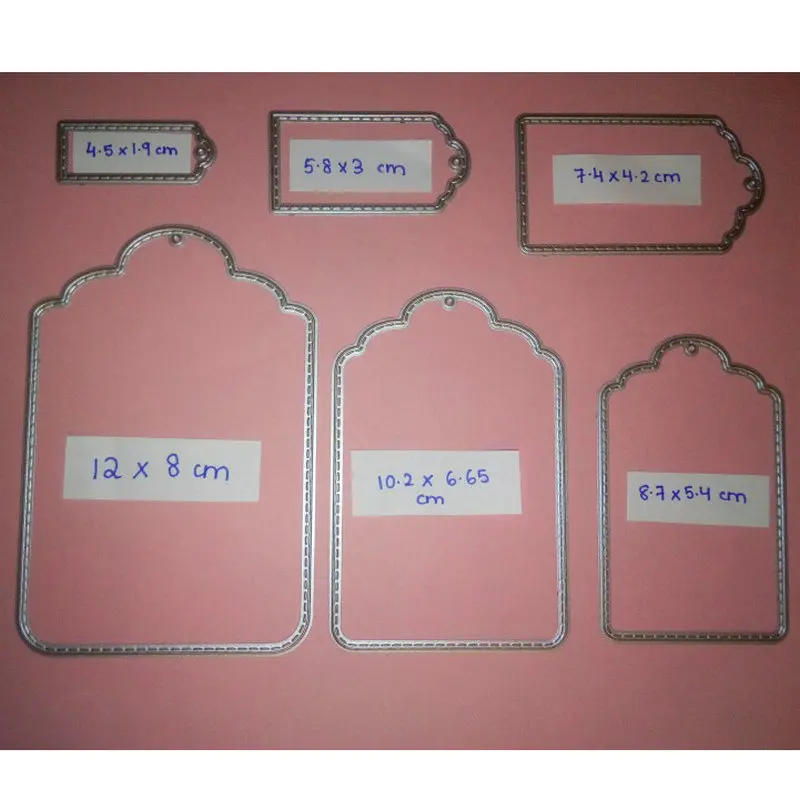 6 шт метка для резки металла трафареты скрапбукинга карточки украшения альбомов