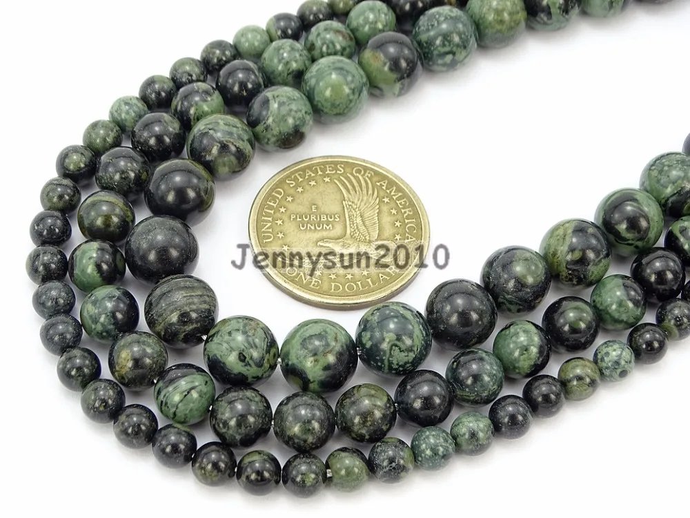 

Natural Kambaba Ja-sper Gems Stone Round Beads 15'' Strand 4mm 6mm 8mm 10mm 12mm Strand for Jewelry Making Crafts 5 Strands/Pack