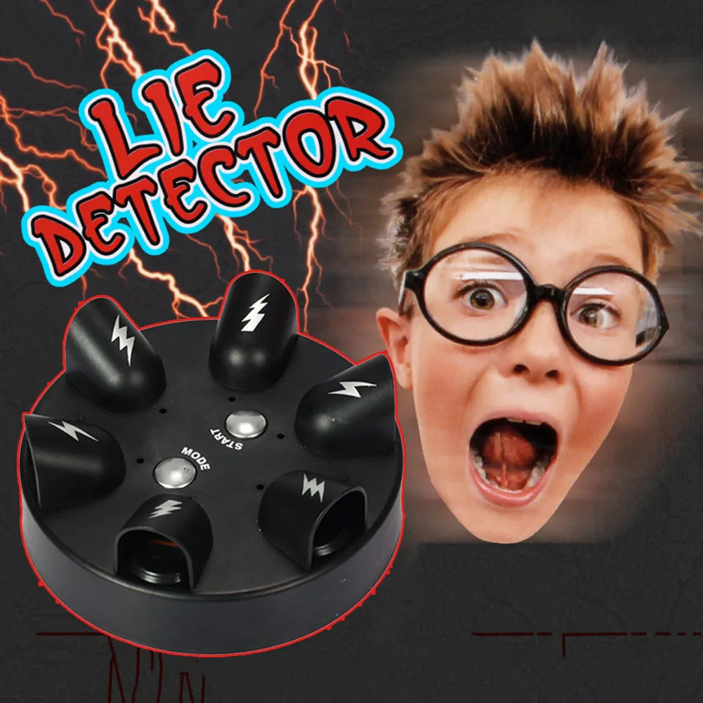 2019 удивительная рулетка детектор Lie Электрический Полиграф Тест пальчиковая