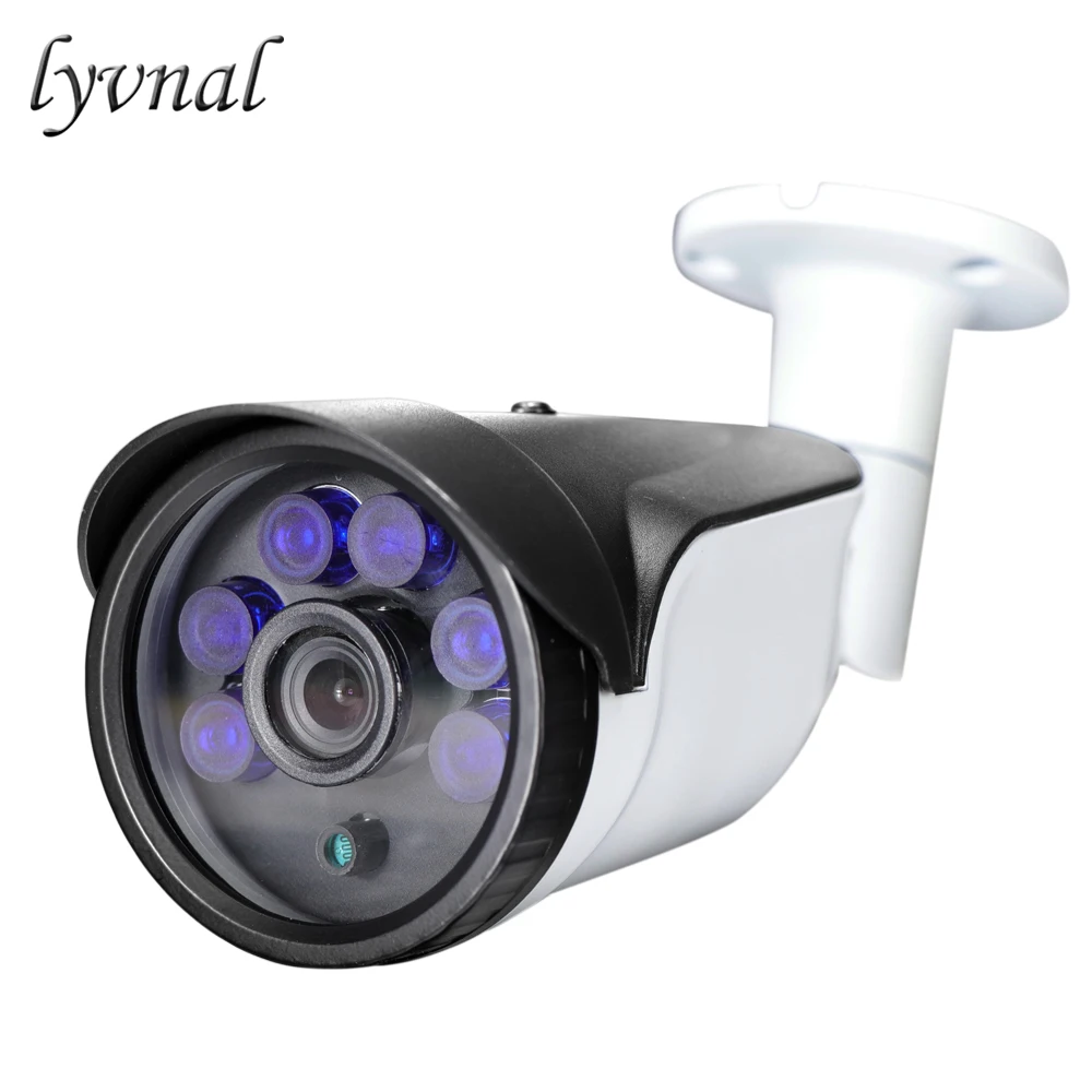 

LYVNAL H.265 5mp IP camera POE cctv camera system p2p onvif waterproof night vision Surveillance camera 1080P 64G sd card