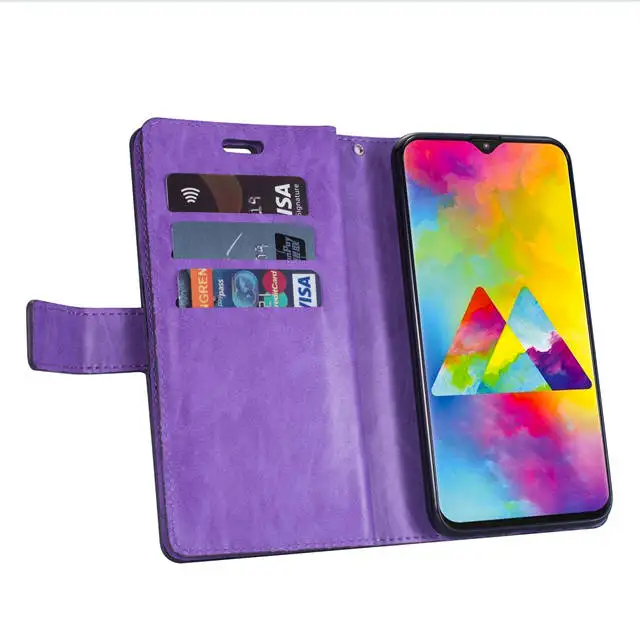 Y6 Магнитный чехол y7, Капа для huawei Y7 Y6 Prime, Роскошный PU кожаный бумажник-книжка, откидная подставка, карман на молнии, чехол
