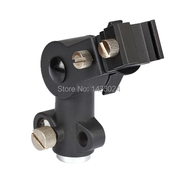 Горячий башмак вспышка крепление Поворотный Свет Стенд кронштейн Зонтик