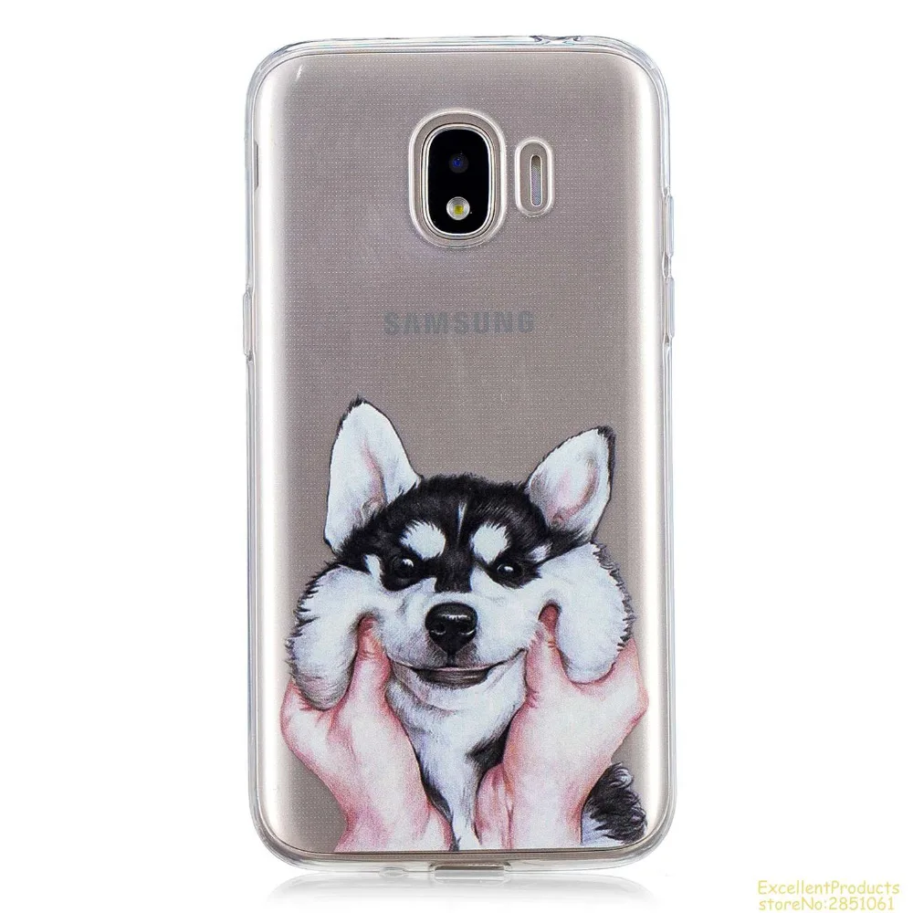 Силиконовый чехол для телефона samsung J2 PRO 2018 fundas hoesje Красивый Веселый мультяшный