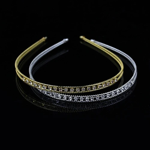 2015 New Women's Fashion Rhinestone Crystal Head Piece Wedding Bridal Hair Band Headband 5ODN | Аксессуары для одежды