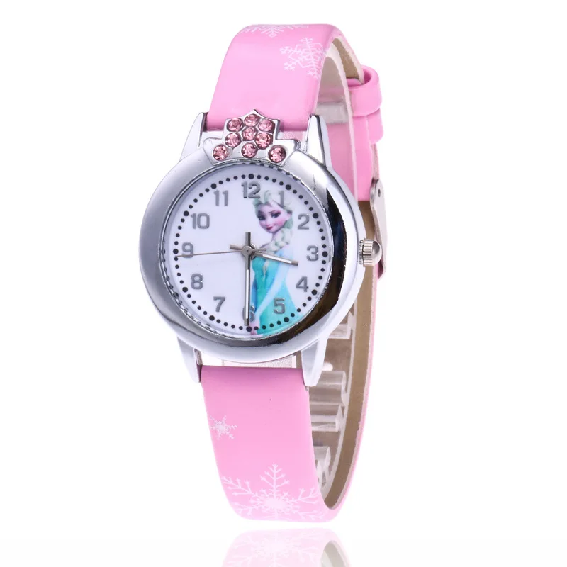Relogio feminino новый мультфильм часы Дети Часы Принцесса Эльза Анна для Для мальчиков