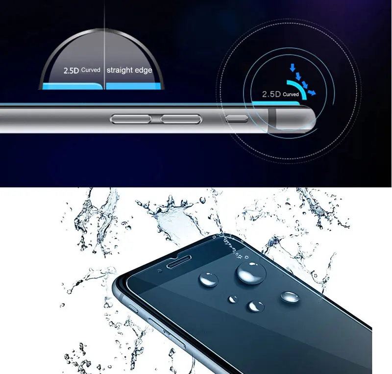 UPaitou защитное закаленное стекло Экран Защитная крышка для Apple iPhone X 4 4S 5 5S 5c SE 6 6s 7 8 Plus i5 i6 для iPhone7 iPhone 8 пленка