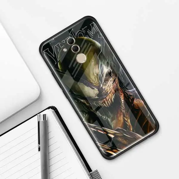 006 Чудо-яд, супергерой, чехол из закаленного стекла для huawei P30 Pro P10 P20 P30 Lite mate 10 20 Pro Honor 20 Pro 8X, чехол - Цвет: 006