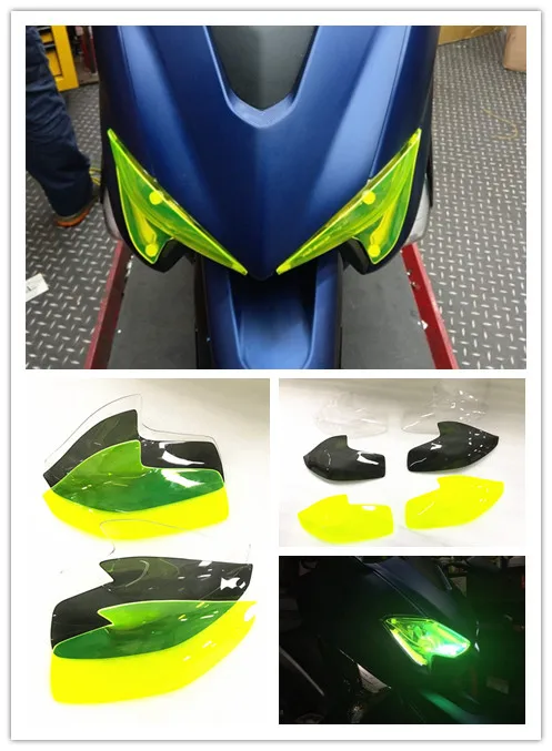 

New for Yamaha Tmax 530 2017 Refit Headlight Protector Headlight Protection Hood Eyepiece