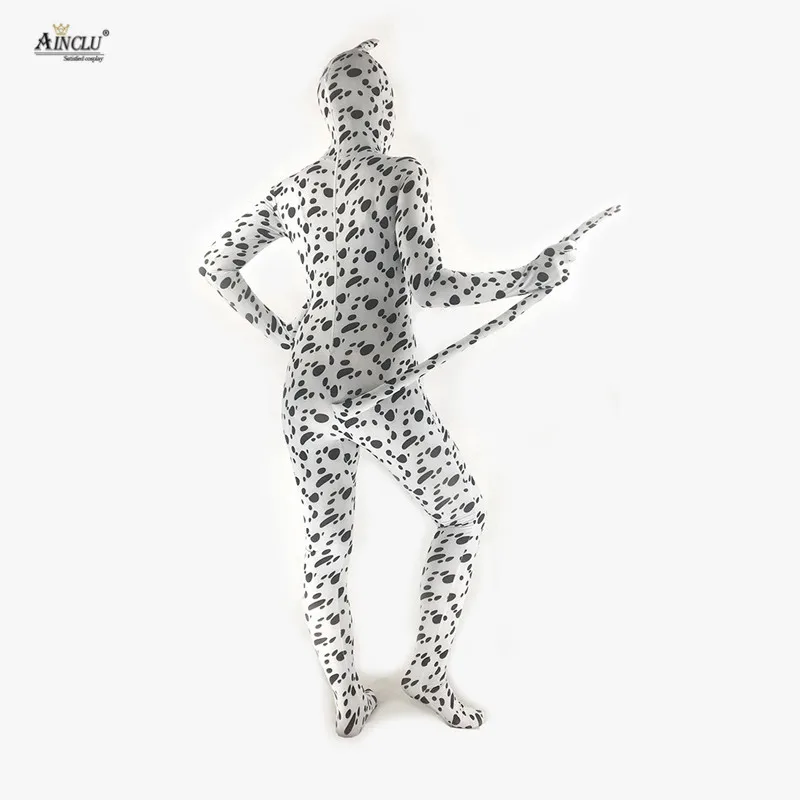 Ainclu Бесплатная доставка женский костюм Zentai из спандекса в виде животных