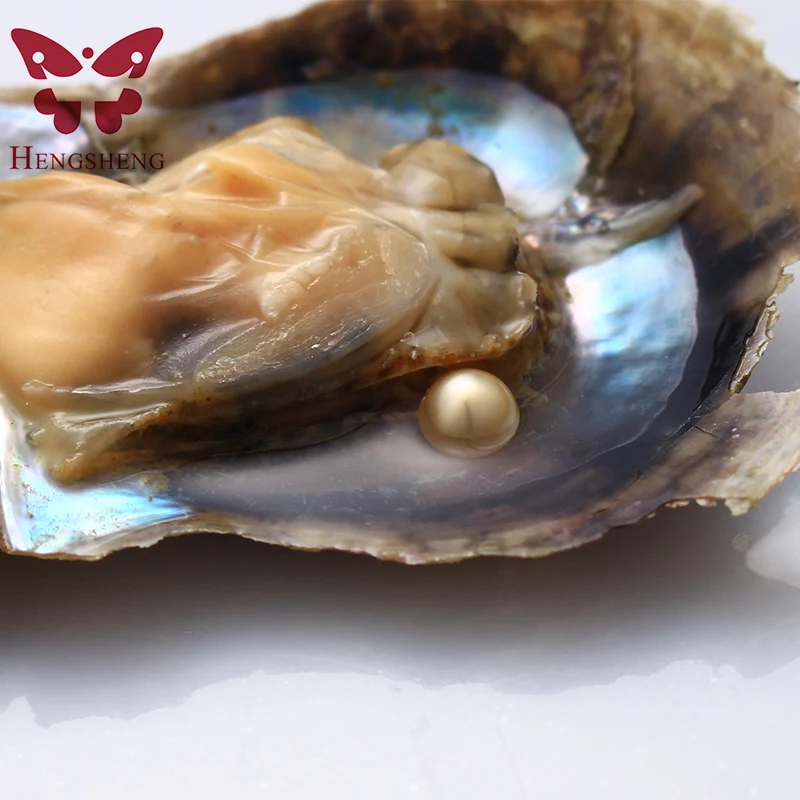 100 шт. вакуумная упаковка 6 8 мм Натуральная морская жемчужина Oyster высокое