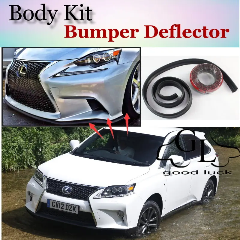 

Бампер для Lexus RX 270 300 350 400 450h Facelift 2012 ~ Onwork, передний спойлер, юбка, устойчивый к царапинам, клей/корпус