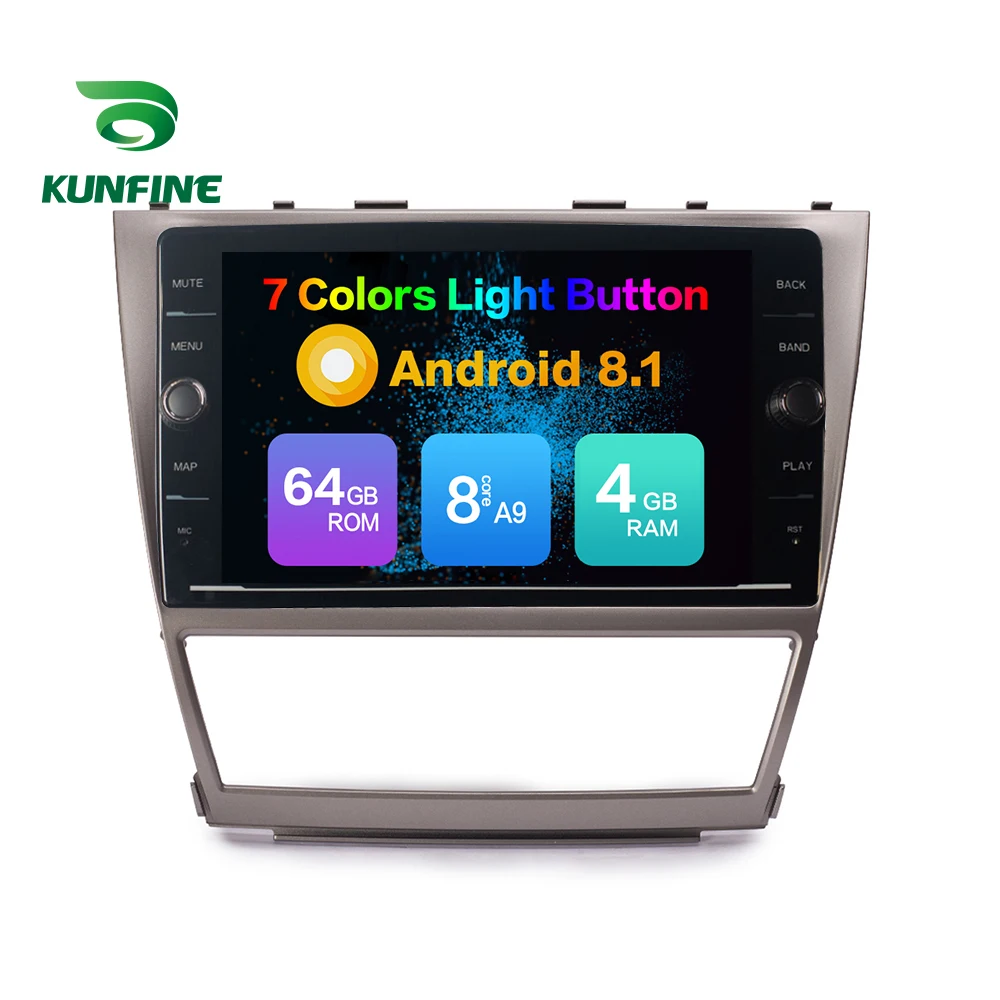 Восьмиядерный 4 Гб ОЗУ 64 ПЗУ Android 8 1 автомобильный DVD GPS плеер Deckless стерео для Toyota