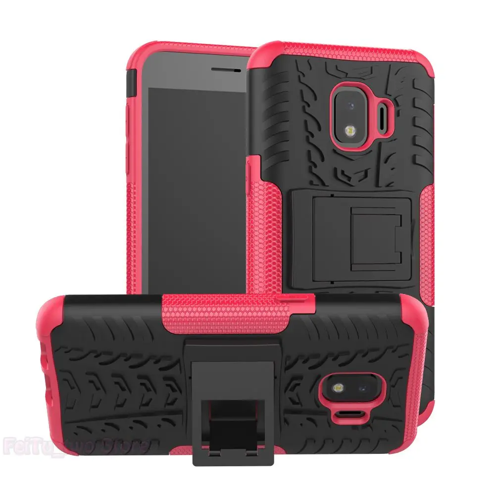Coque For Samsung Galaxy J2 Core SM-J260F/DS SM-J260G/DS Plastic Case J2Core 2018 J260 SM-J260F SM-J260M/DS Armor 2 in 1 Cover |