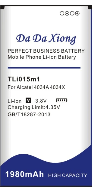 Аккумулятор Da Xiong 1980 мАч TLi015m1 для Alcatel PIXI 4 4034X 4034F 4034A|battery for alcatel|battery foralcatel pixi battery |