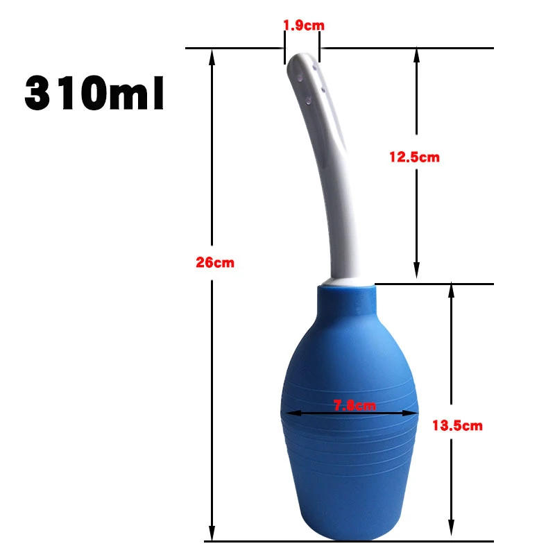 Silicone Ball Enema Intestine Cleaner 89ml/160ml/224ml/310ml Anal Washer Ass Sex Toy Products |