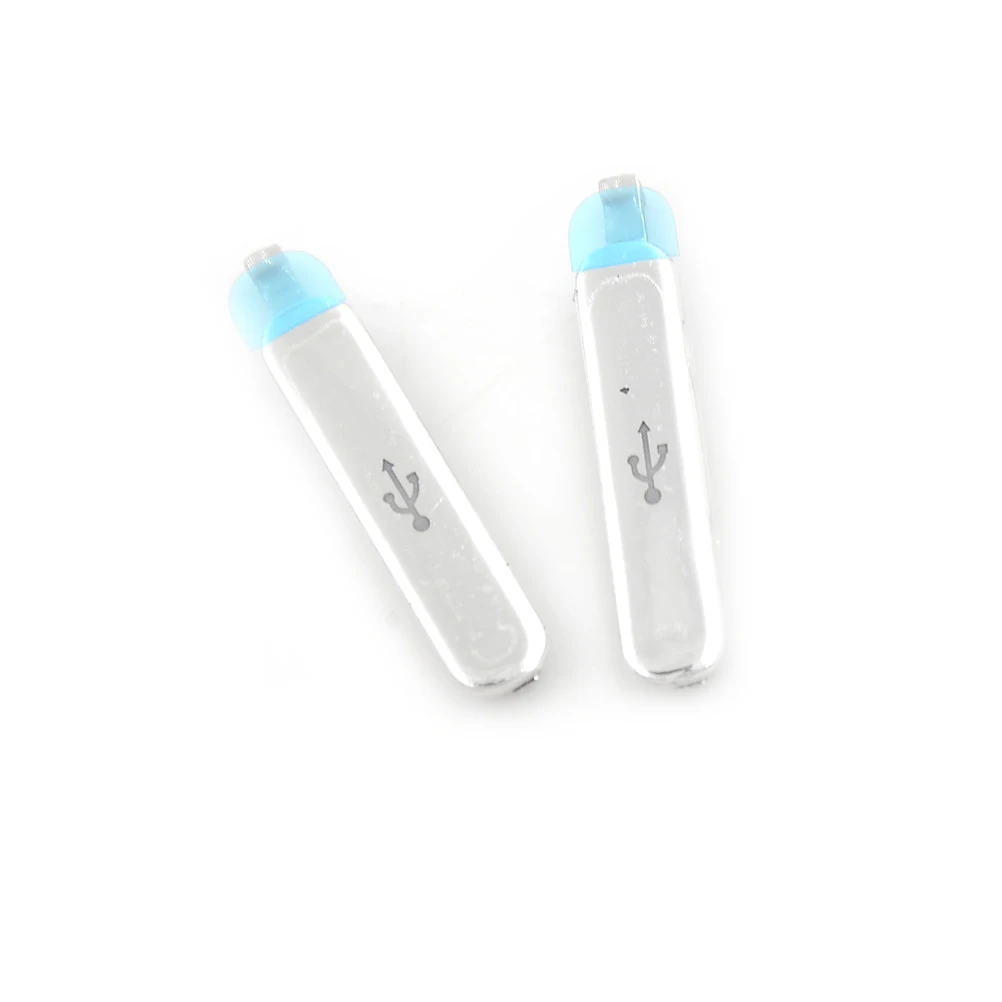 2pcs/lot Original Charging Port Dust Plug USB Cover Door For Samsung Galaxy S5 SV G900 G9005 G900A G900T Housing Phone Parts | Мобильные