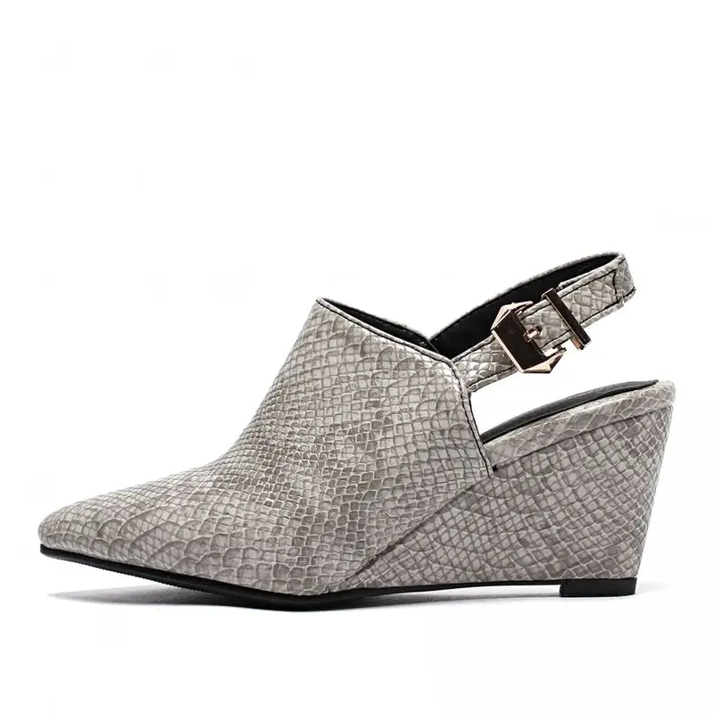 RIZABINA новые женские босоножки на высоком каблуке обувь металлическая пряжка под