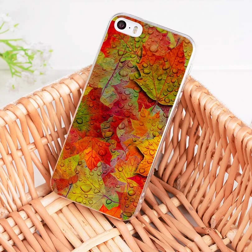 MaiYaCa осенний чехол для Apple iPhone 8 7 6 6S Plus X 5 5S SE 5C 4 4S | Мобильные телефоны и аксессуары