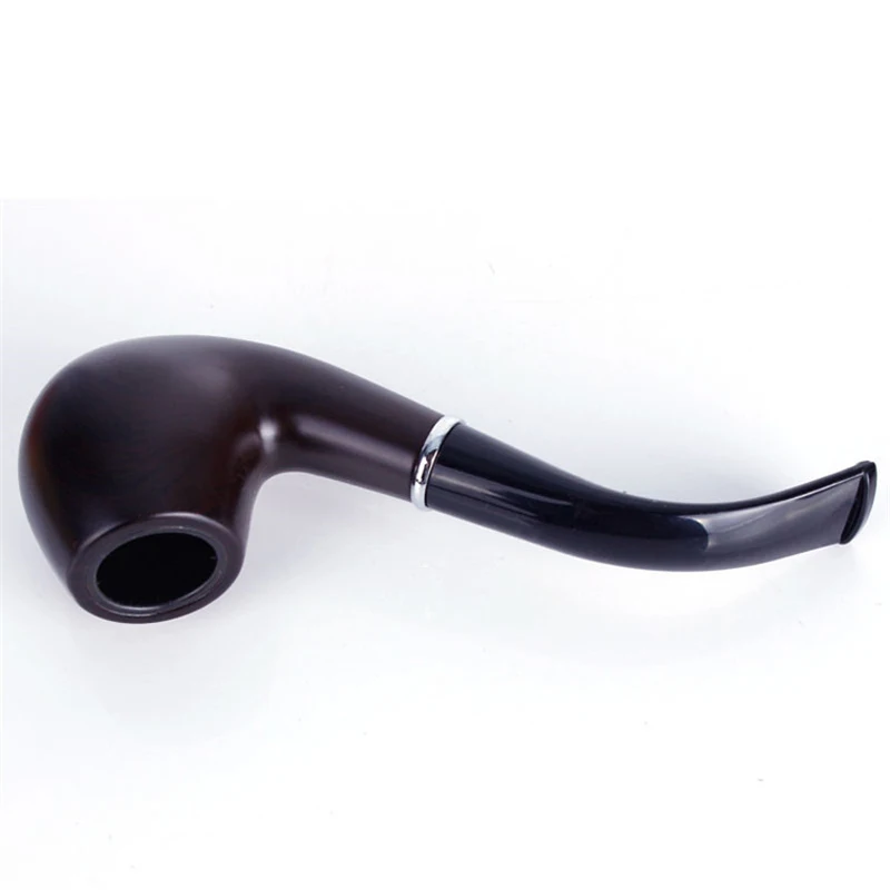 Classic Pipe Smoking Set of Solid Wood Smoke Tube Filter Wooden Cigarette accessories |