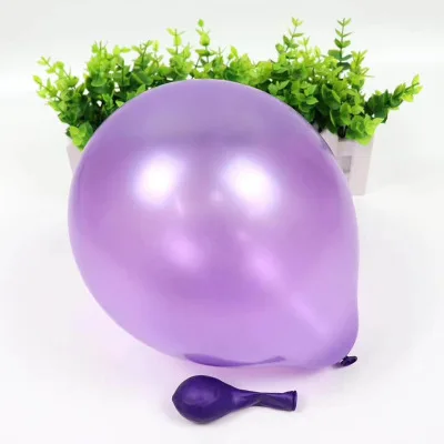 Purple 50 шт., 100 шт./партия, 10 дюймов, цветной воздушный шар из гранулированного латекса для детей, свадьба, вечеринка, день рождения, юбилей, детский душ, реквизит для фотосессии, воздушные шары - Цвет: Purple