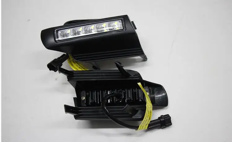 E4 Mark светодиодный DRL для Toyota Land Cruiser Prado 120 GRJ120 TRJ120 FJ120 2003~ 2009 дневной ходовой светильник, аксессуары для противотуманных фар