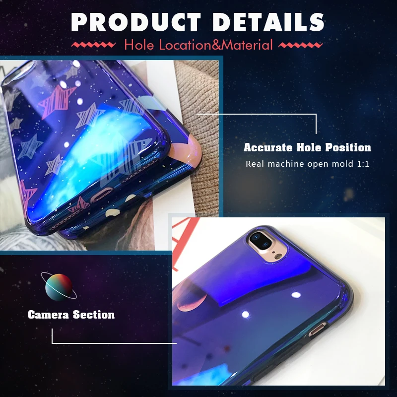 Yikola Мягкие TPU силиконовый чехол для телефона iPhone 7 Чехол x blue light Apple 8 6 S плюс Основа