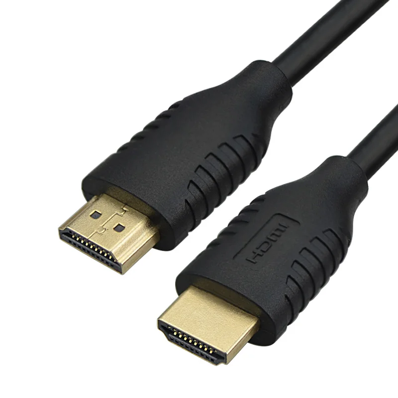 High Speed HDMI Cable 1.4 1080P 3D Cable For HDTV Gold Plated Connection with Red, black and white mesh 1m,1.5m,2m,5m Long Audio