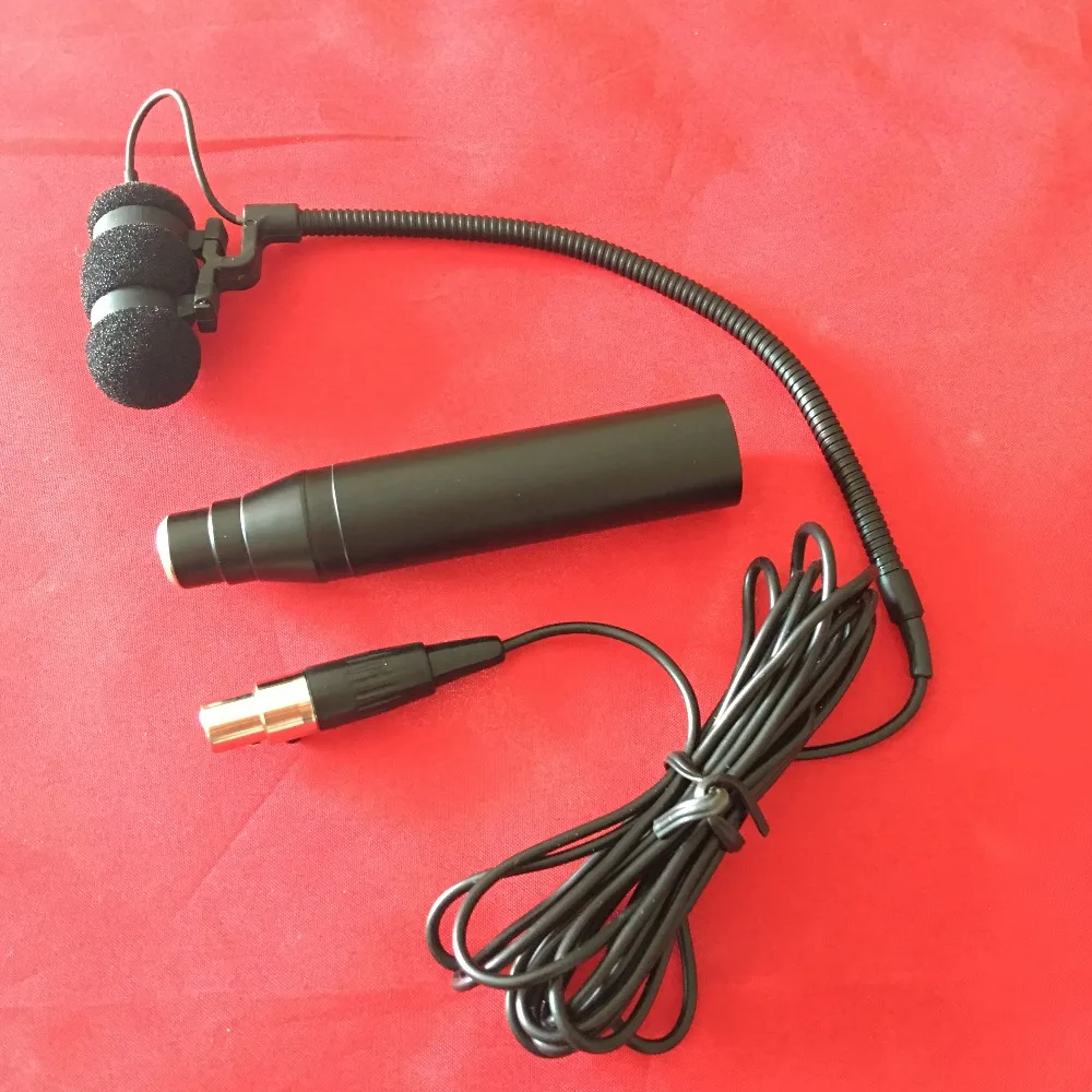MU100 проводной инструмент микрофон с XLR3/XLR4 48В Phantom адаптер питания для гитары или