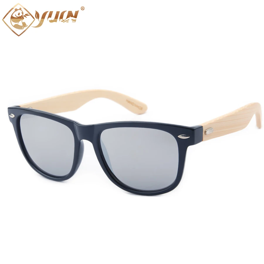 Brand Original Design plastical+Bamboo Natural Wooden Handmade Sunglasses Men Polarized Eyewear Sun Glasses For Women | Аксессуары для