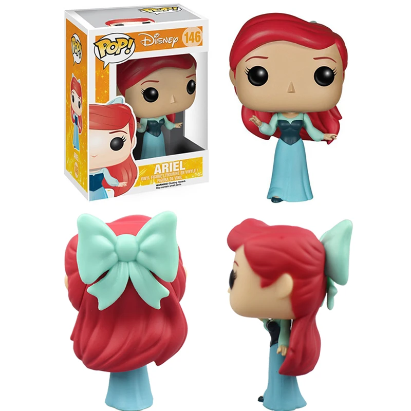 FUNKO POP Новое поступление Disney Принцесса Ариэль русалка 146 # виниловая экшн-фигурка