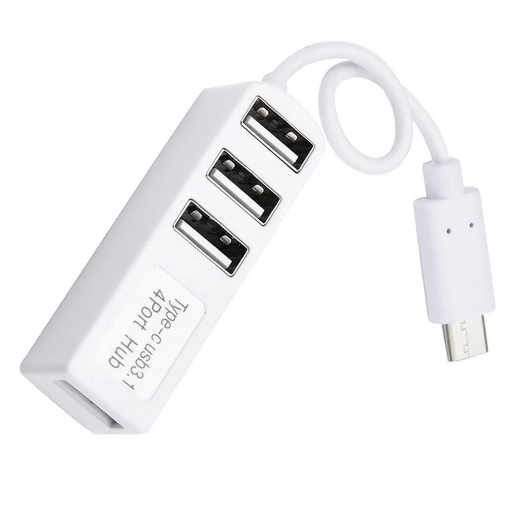Usb концентратор CARPRIE 3 1 Type C в 4 портовый USB 0 адаптер для MacBook Pro Xiaomi Typec с адаптером