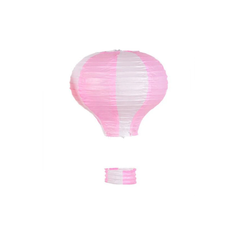 pink white 25 см/30 см/40 см воздушный шар Радужный бумажный фонарь романтическое свадебное украшение I LOVE YOU подвесной бумажный фонарик вечерние diy deco - Цвет: pink white