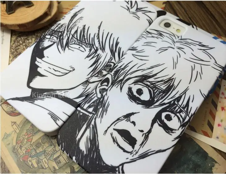Чехол для телефона Iphone GINTAMA Cosplay 6/6s/7/7S Plus аниме коллекционные предметы