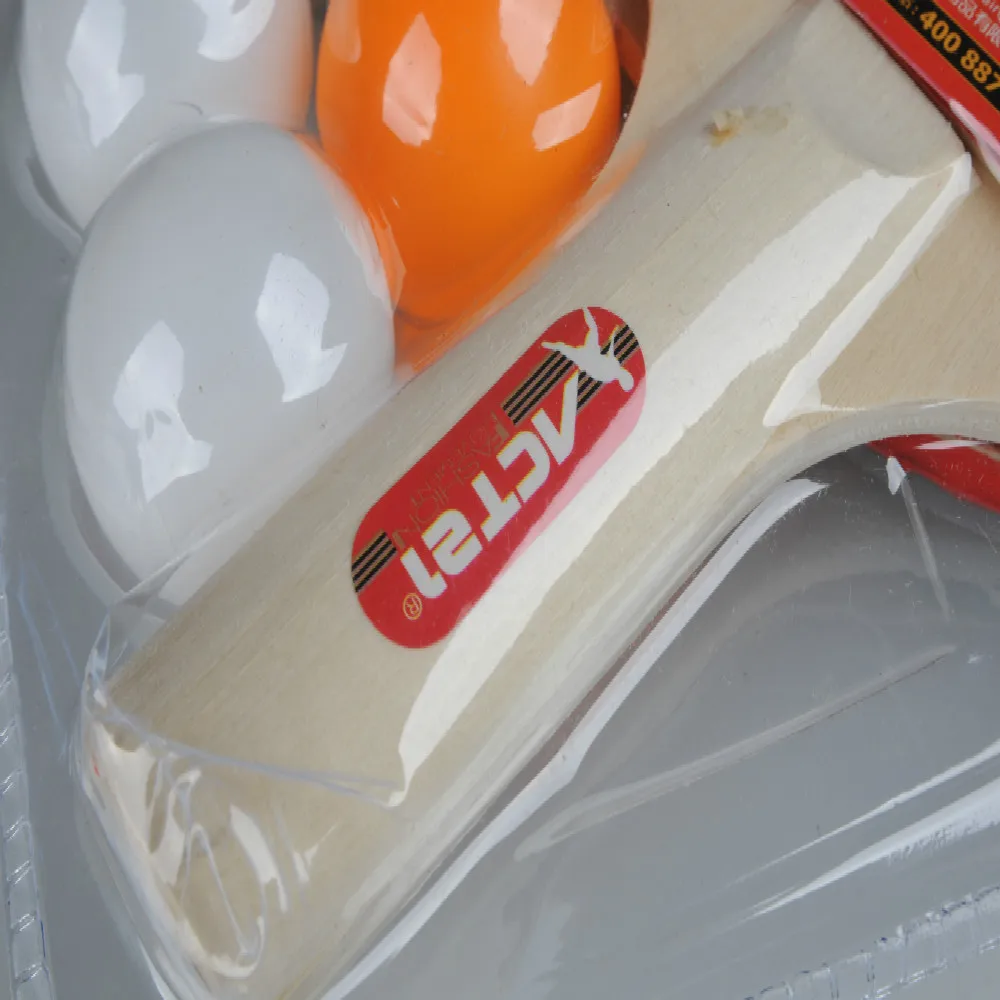 ACTEI лучшее качество Ракетки для настольного тенниса с резиновым PingPong Paddle