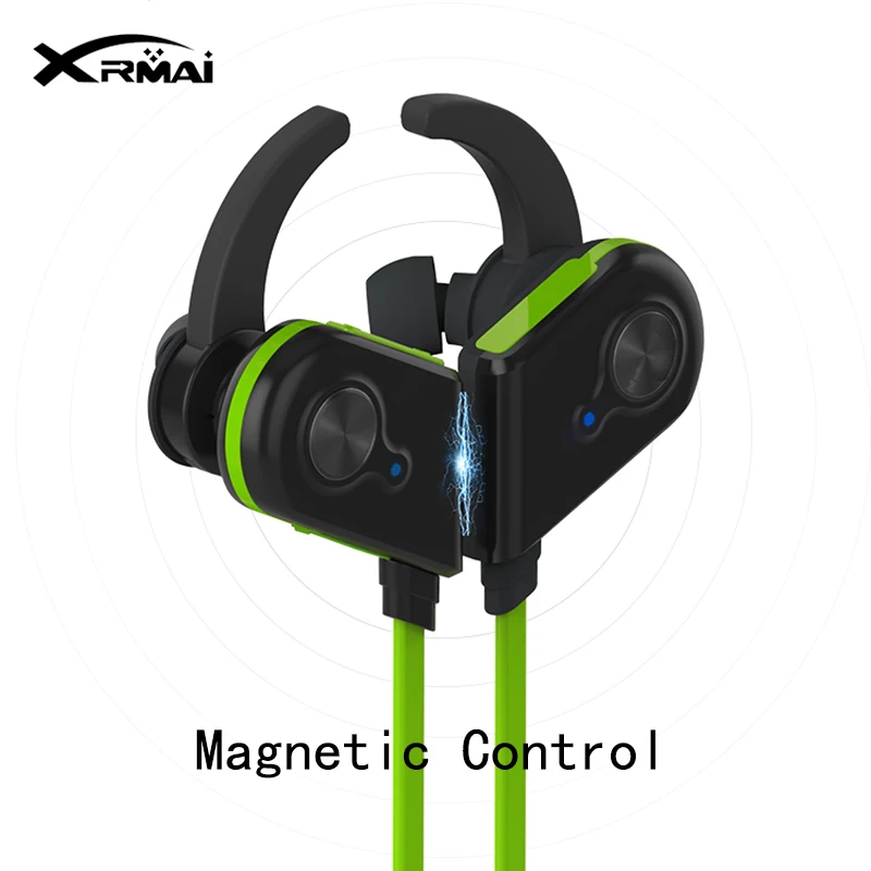 Xrmai S20 bluetooth наушники Спорт Беспроводной гарнитура стерео Магнитная Управление