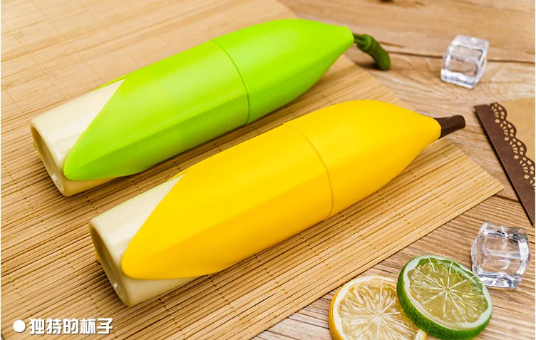 Креативная бутылка портативная пластиковая пробка для бутылок в виде банана