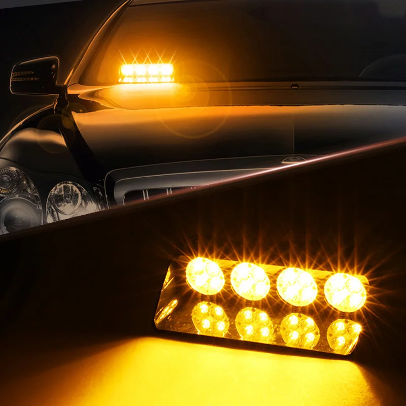 Фото 12v Универсальный Автомобиль Грузовик Авто день мерцающий светильник s EMS
