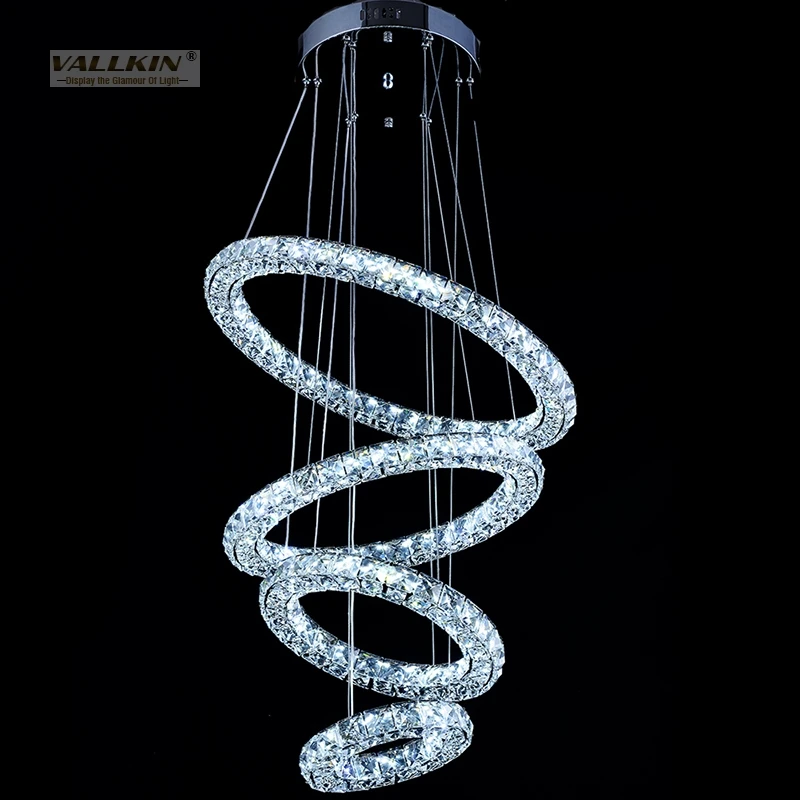 Modern Lustre Led Crystal Chandelier Lighting Ceiling Chandeliers Light Lamparas De Techo Hanglamp Suspension Luminaire Lampen | Освещение